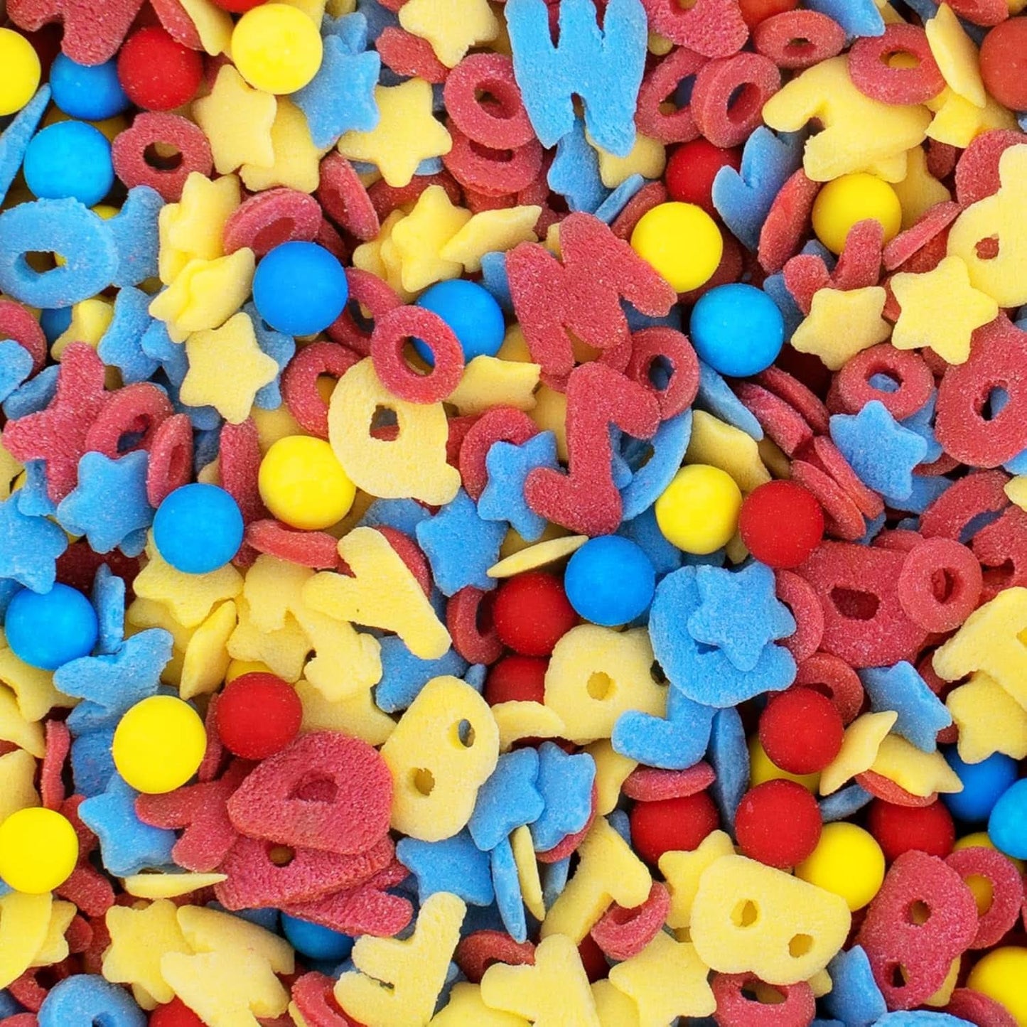 Günthart, 8 suikerfiguurtjes voor het begin van school en brieven, 115 gram Sprinkles Naty Shop