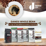 Danesi Decafeinato (cafeïnevrij), bonen, 1 pakje (1 x 1 kg)
