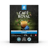 Café Royal Dark Chocolate Flavoured 100 Kapsels voor Nespresso Kaffee Machine - 4/10 Intensiteit - UTZ-zertifiziert, aus Aluminium & Lungo 36 Kapsels voor Nespresso Kaffee Machine - 4/10 Intensiteit