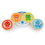 Baby Einstein Magic Touch muzikaal speelgoed met houten trommel, vanaf 6 maanden & Hape Penguin muzikale wobbler, kleurrijke wiebelende melodie, Roly-Poly speelgoed vanaf 6 maanden Bebe Toys Naty Shop