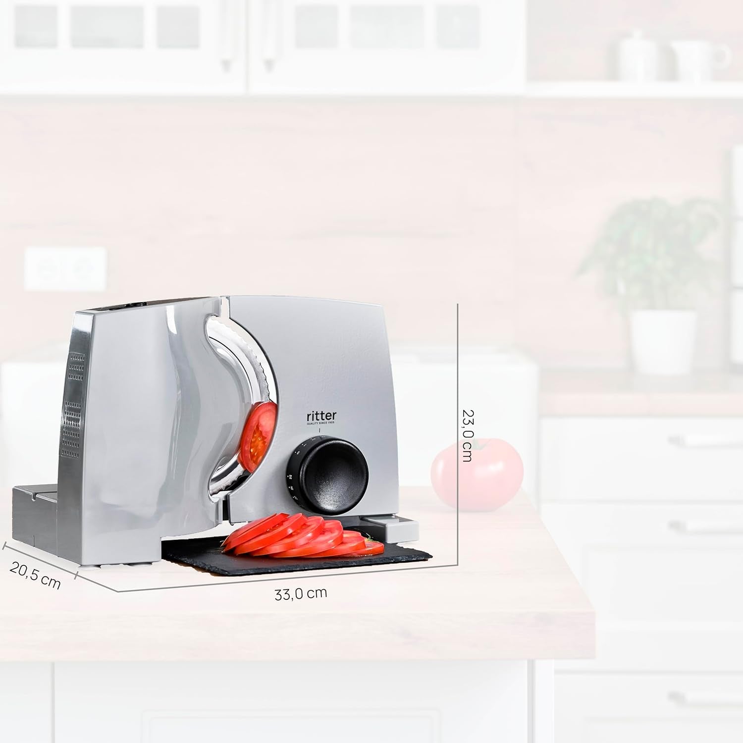 Ritter Nova 1 universele elektrische snijmachine Rasnite en Snijmachines Naty Shop