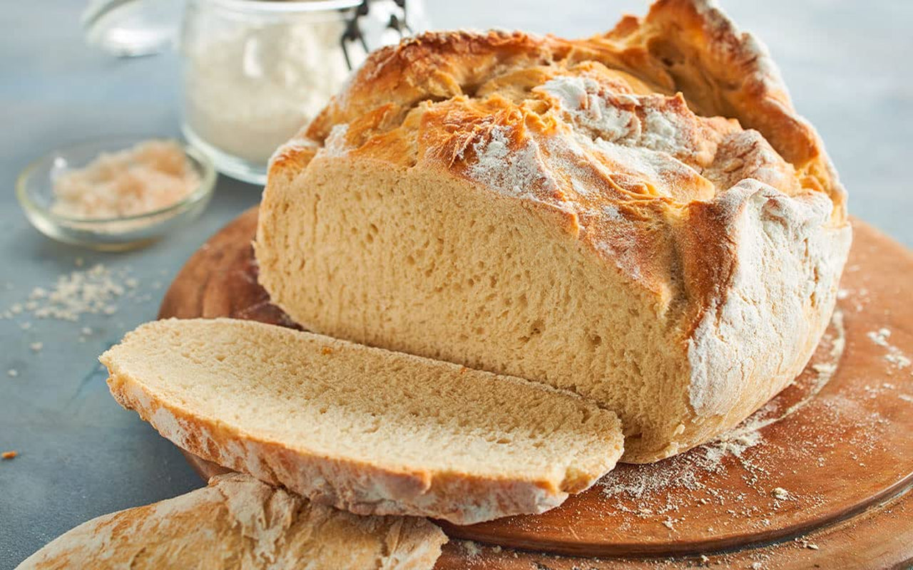 RUF Lievito Madre Sauerteig, Milder Weizen-Sauerteig, Mutterteig, Kurze Teigruhe Durch Enthaltene Trockenhefe, Lievito Madre Getrocknet Für Brot, Baguette, Focaccia, 3X35G Mengsel voor bakken en koken Naty Shop