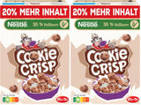 Nestlé Cookie Crisp (+20%), volkoren ontbijtkoekgranen voor kinderen, verpakking van 1 (1x450g)