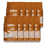 LAV-AZZA Hele bonen koffie Cream E Aroma 10x1000g (10kg) Premium Italiaanse koffie, romig en aromatisch
