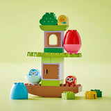 LEGO DUPLO boom om te balanceren en te stapelen, ontwikkelingsspeelgoed, bouwset voor kinderen vanaf 18 maanden, creatief speelgoed voor kinderen, educatief speelgoed met 2 speelgoedvogels 10440 Bouwsets Besuche den LEGO-Store