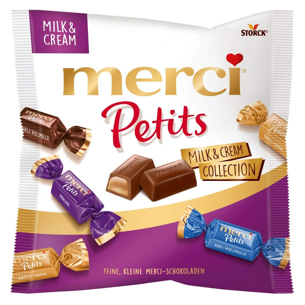 Milk&Cream-collectie (1 x 125g) / Fijne chocolaatjes in 4 assortimenten