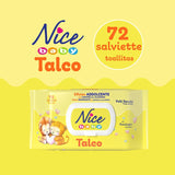 NICE Baby Natte Doekjes 72st Met Deksel Talk Geur Natuurlijke Materialen Zachte Reiniging Baby 1st
