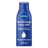 NIVEA Rich Body Milk, intensief voedende bodycrème met amandelolie, 400 ml Douche en bad Naty Shop