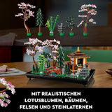 Lego Icons Garden Of Silence - Zen-botanische tuinset voor volwassenen met lotusbloemen - Aanpasbare, Japans geïnspireerde bureaudecoratie - Cadeau voor dames en heren 10315 Bouwsets Besuche in LEGO-Store