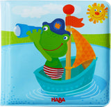 HABA 302634 Kapitein Kikker 2 badboek, speelgoed voor peuters Babyspeelgoed Naty Shop