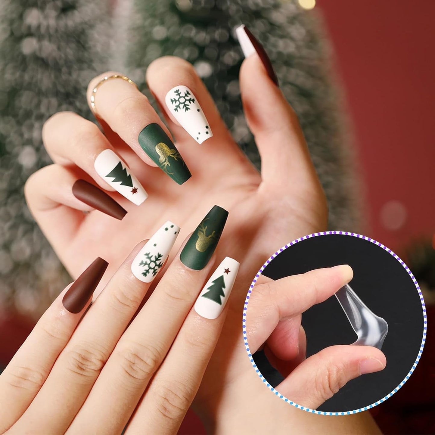 Extra lange transparante kunstnagels 240 stuks Half bedekkende kunstnagels Vierkante rechte kunstnagels Franse nagelverlengingen voor nagelsalons en doe-het-zelf nail art