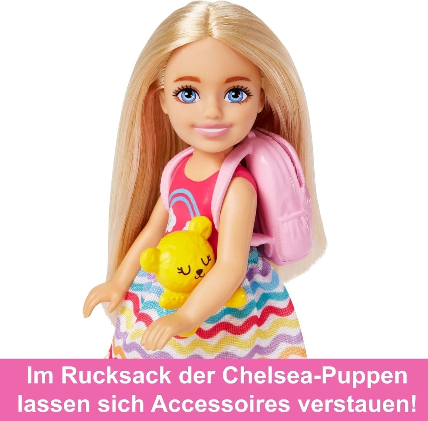 Barbie Speelgoed Chelsea pop en accessoires Hondenreisset 6-delig inclusief hondenstandaard HJY17 Naty Shop-poppen
