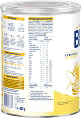 BEBA Junior 2+ melkdrank vanaf 2 jaar, Met HMO, Aan de leeftijd aangepast eiwitgehalte, Alleen lactose, Geen palmolie, Geen visolie, Peutervoeding, Babymelkpoeder, Verpakking van 6 (6 x 800 g)