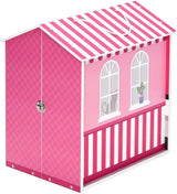 Teamson Kids - Dreamland City Café Poppenhuis 30cm - Roze/Wit/Zwart