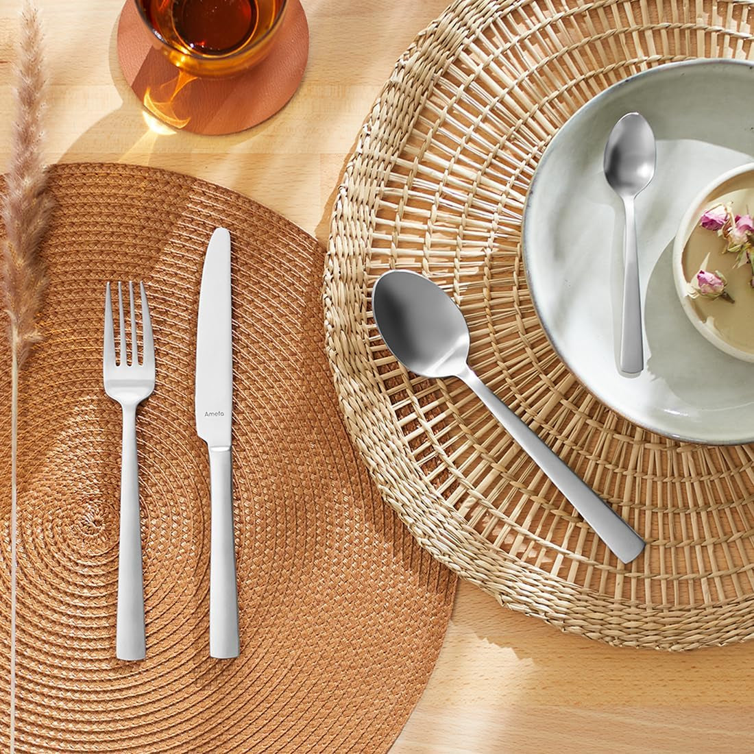 Amefa Ventura Bestekset 6 Personen, 24 Delen, RVS 18/0, Keuken Naty Shop