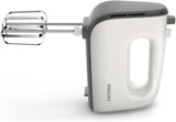 Philips Handmixer, 450 W, 5 Geschwindigkeiten plus Turbo, Weiß/Grau (HR3741/00) Keuken Naty Shop
