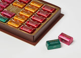 RCP Schladerer Pralines, fijn assortiment, melk- en pure chocolade, met en zonder suikerkorst, vloeibare vulling, bevat alcohol, leuk cadeau, 255g