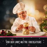 Lindt-chocolade | HALLO Mini Kerstman | 50g | 5 Mini Moși Moși (elk 10 g) van fijne melkchocolade | Kerstchocolade beeldjes voor jong en oud