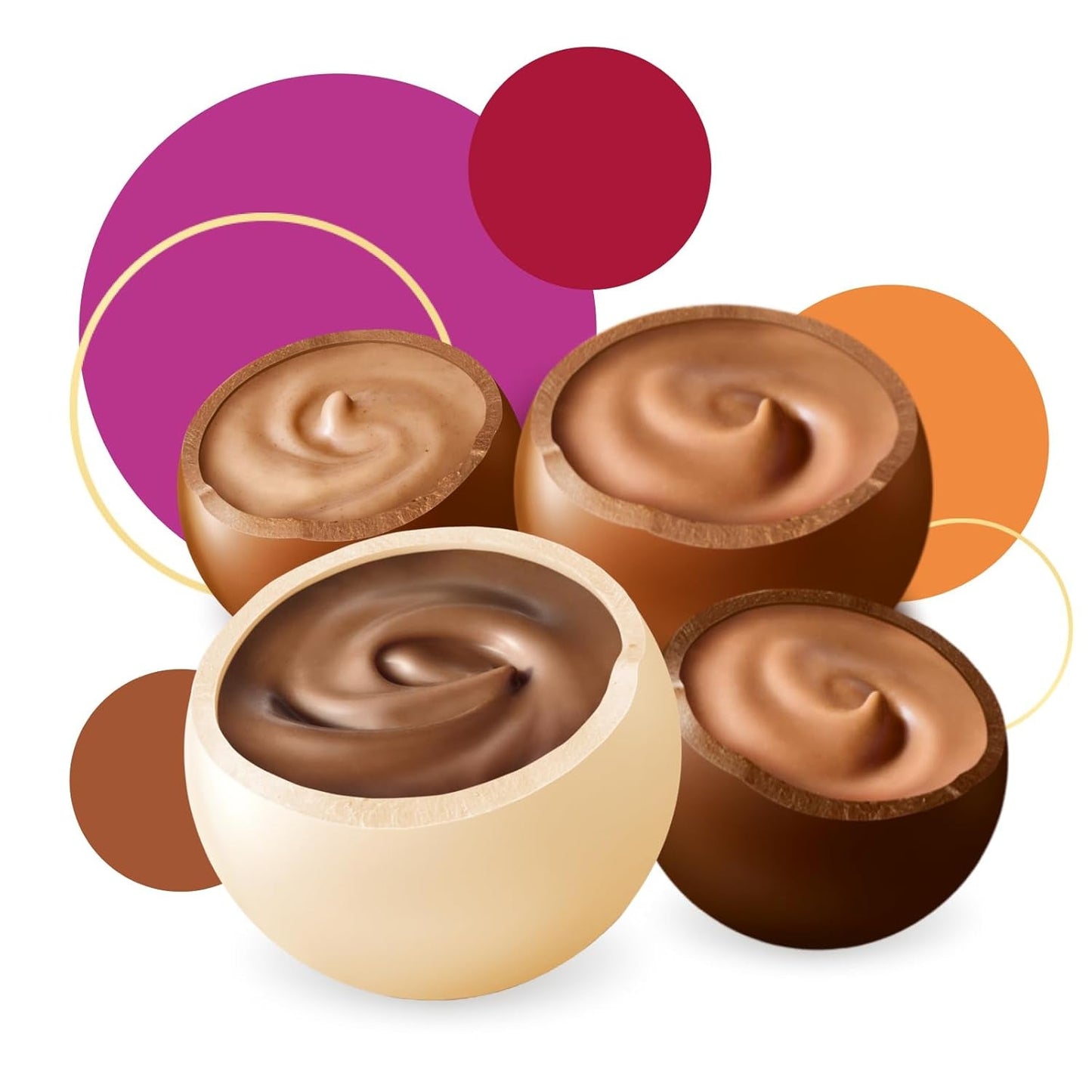 Merci Lovelies Creamy – 185 gram – Pralinemix met Naty Shop gevulde chocoladespecialiteiten
