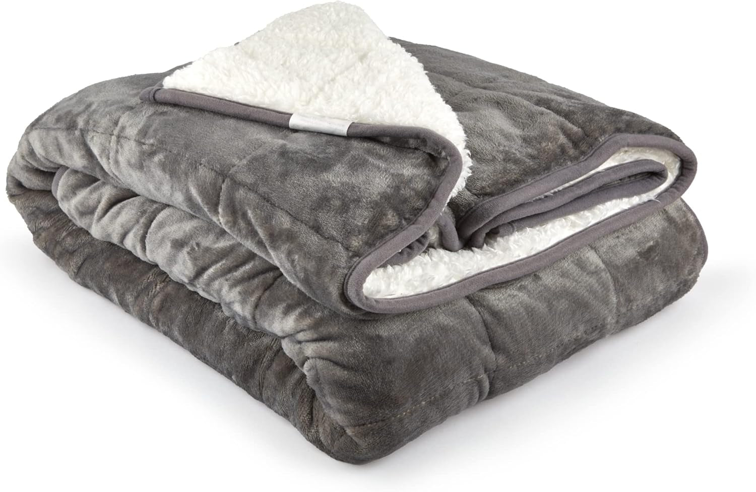 Emma Barclay verzwaarde Sherpa-deken, 127 x 152 cm, zachtroze Emma Barclay bedden en dekens grijs 50X60" (127X152Cm)