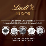 Lindt-chocolade | Mix voor tas NUXOR | 103g | Gianduja Romige Chocoladeblokjes in Drie Assortimenten met Geroosterde Hele Hazelnoten | Chocolade cadeau