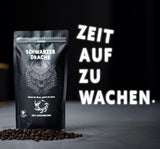Black Dragon Espresso 100% Robusta - Extra sterke gebrande koffiebonen - Zeer sterke en volle koffie met hoog cafeïnegehalte - Zeer sterke espresso