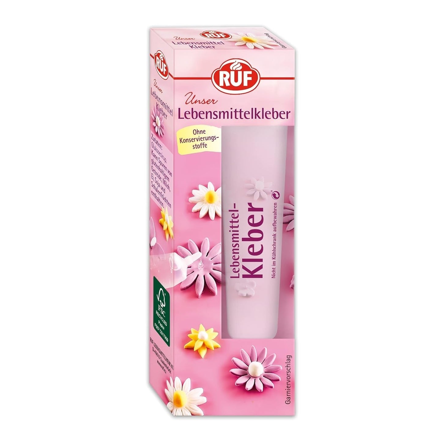 RUF Voedselkleurstiften Set van 8 veilige voedselkleurstiften voor het schilderen en schrijven op fondant en dergelijke Suikerstiften met elk 2 punten