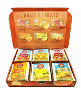 Teekanne World of Fruits (NIEUWE EDITIE) - Doos met selectie fruittheeën - 6 smaken * 5 theezakjes
