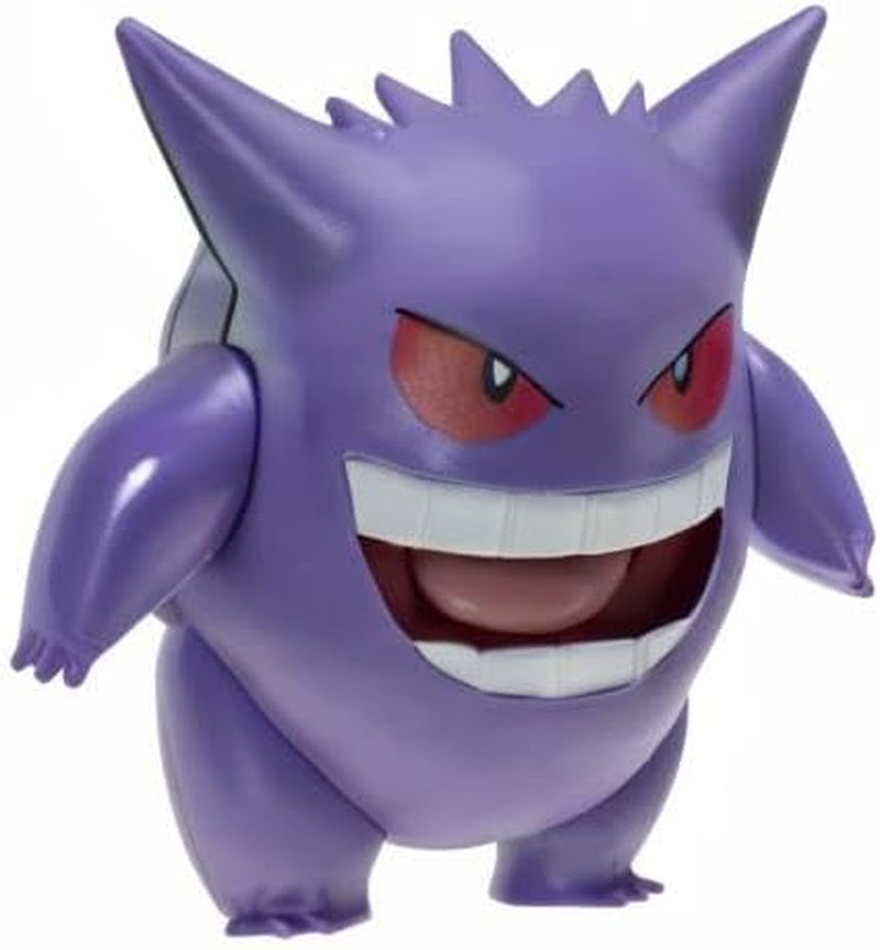 Pokémon PKW0359 - Battle Feature Figure - Gengar officieel beweegbaar figuur 11,5 cm Actiefiguren Naty Shop