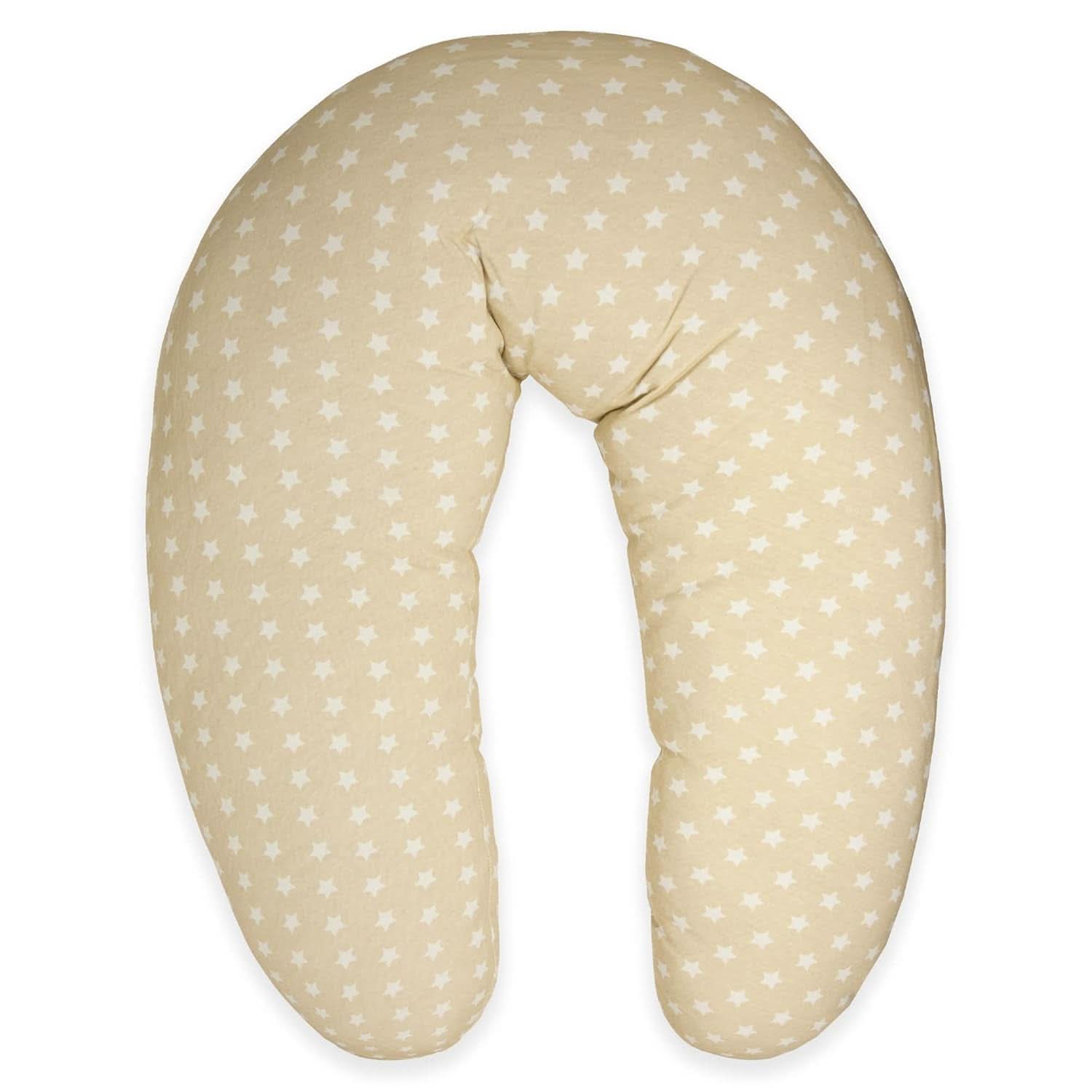 Voedingskussen voor pasgeborenen, XL, 100% katoenen hoes, afneembaar en wasbaar, polyester vulling, stermotief Accessoires Voeding en borstvoeding Bebe Naty Shop