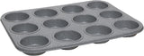 Masterchef MCA-MUF Muffinform Für 12 Cupcakes Muffinblech Aus Karbonstahl, RVS, Stahl Vormen en bakplaten Naty Shop