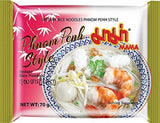 MAMA Phnom Phenh Instant Rijstnoedels - Oosterse Instant Rijstnoedels - Authentieke Thaise keuken - 12 x 70g