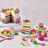 Kleurstof Funcakes White Vanilla Gel: Hooggeconcentreerde kleurstof voor deeg, room, fondant, marsepein, gebak, lichte dosering, individuele druppels voor levendige kleuren, Halal, 30 g