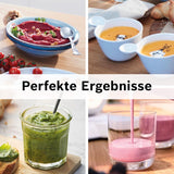 Bosch Keukenmixer Vitapower Serie 4 MMB6141B, Hoge Edelstahl-Klingen, 1,5L Tritan-Mixbehälter, Spülmaschinengeeignete Teile, 30.000 U/Min, 1200 W, Schwarz Kitchen Naty Shop