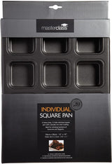 Browniepan Masterclass, browniepan met 12 gaten, roestvrij staal, 34 X 26 cm Vormen en bakplaten Naty Shop