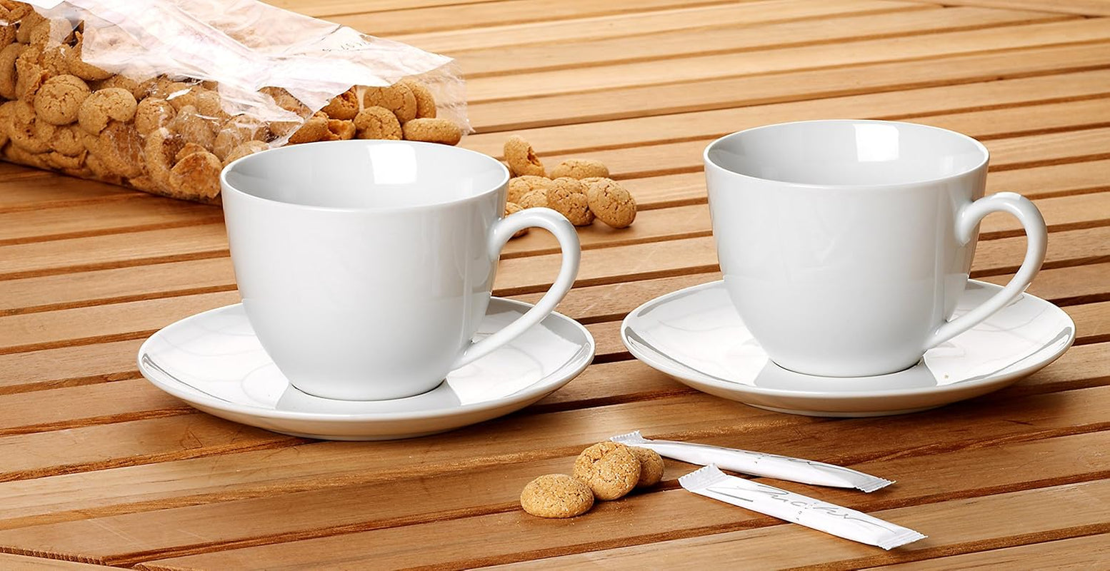 Cappuccinoset Ritzenhoff & Breker Bianco, 4 stuks, 300 ml