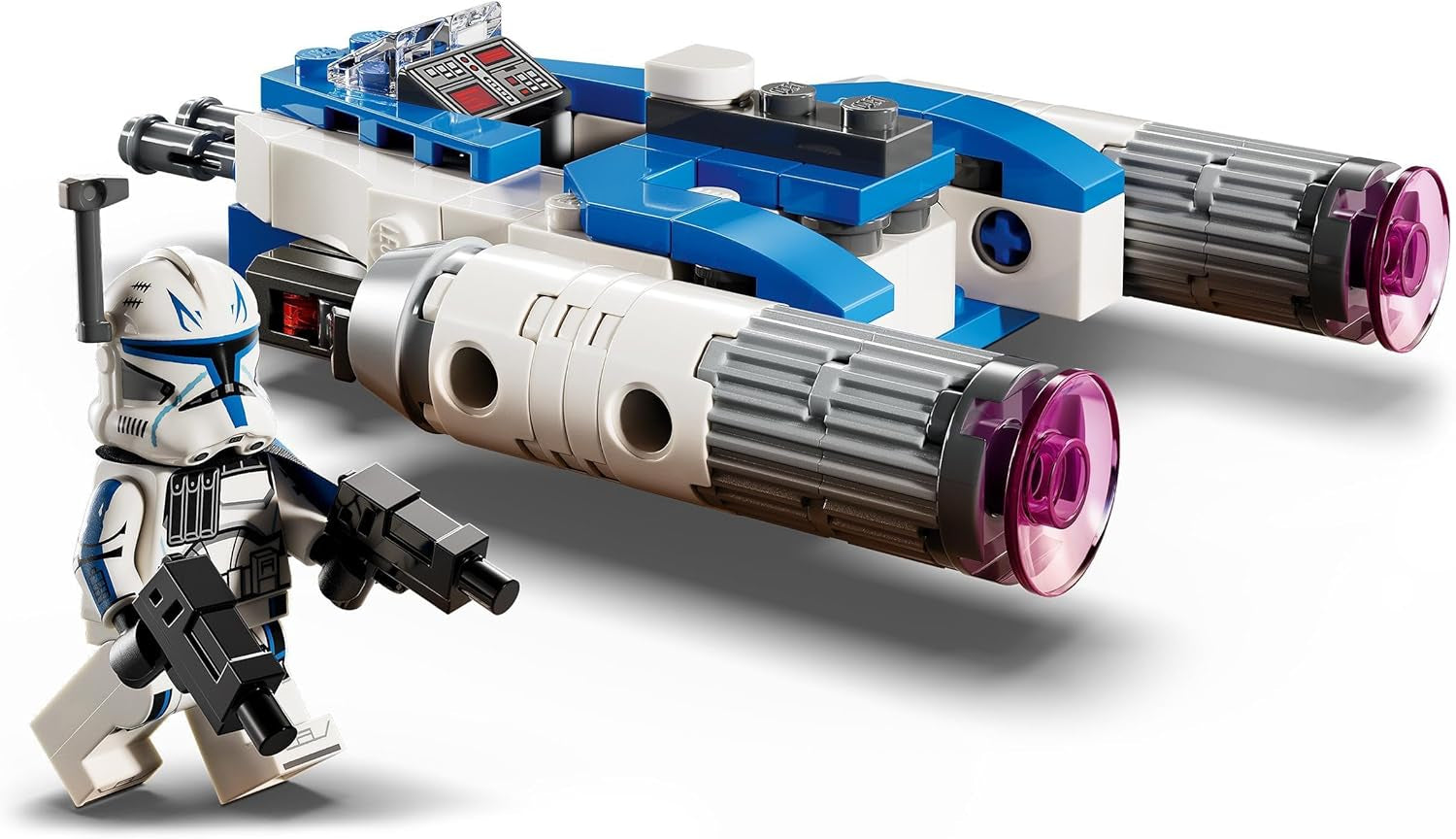 LEGO Star Wars Captain Rex Y-Wing Microfighter Bouwstenen Verzamelbaar ruimteschip Cadeau-idee voor jongens en meisjes vanaf 6 jaar 75391 Bouwsets Bekijk de LEGO-Store