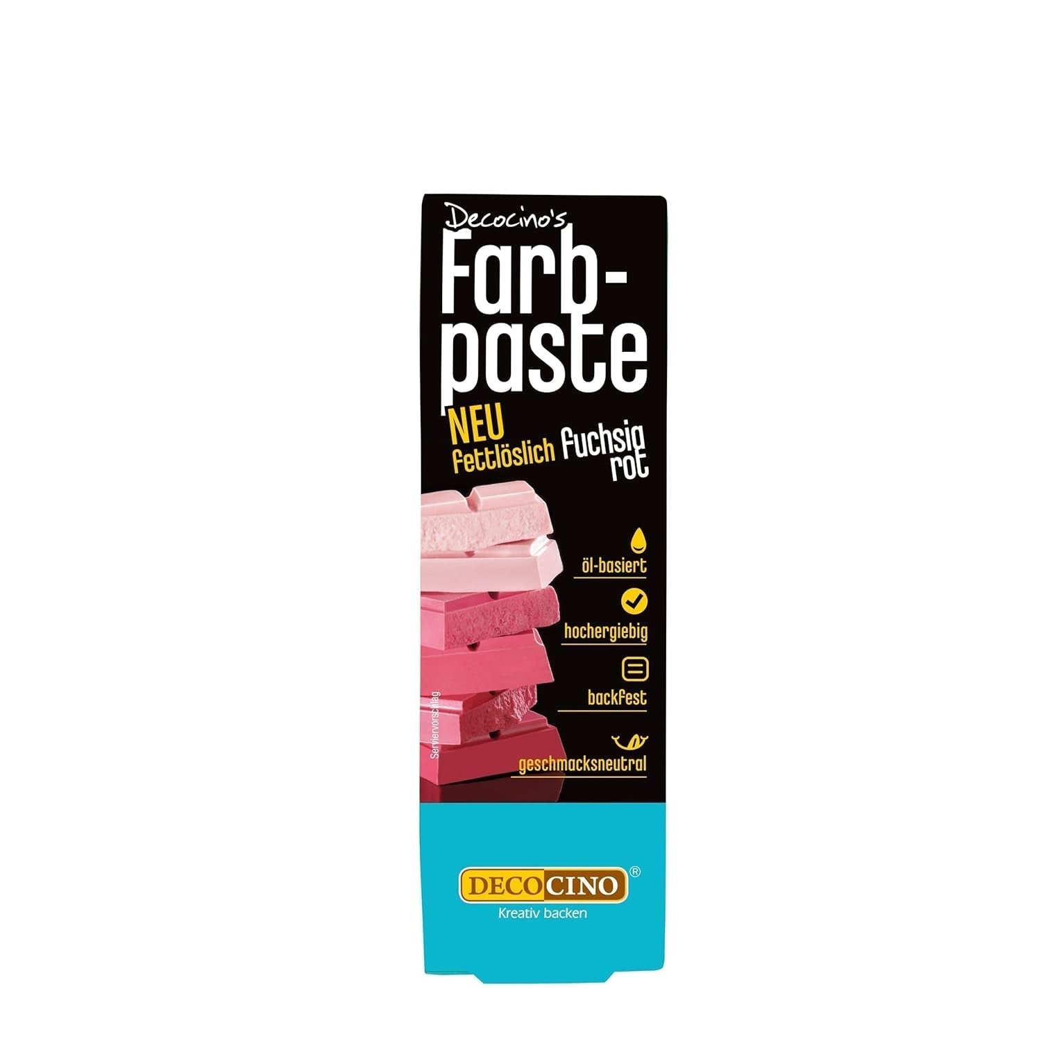 DECOCINO Gele vetoplosbare kleurpasta - 15 g - Voedselkleuring op oliebasis, ideaal voor het kleuren van chocolade, botercrème, fondant of koekjesdeeg