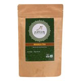 India's Masala Chai losse bladthee | 50 kopjes, mix van zwarte thee, kaneel, kardemom, zwarte peper | Gekruide Masala-thee | Chai Latte Suited zak van 100 g