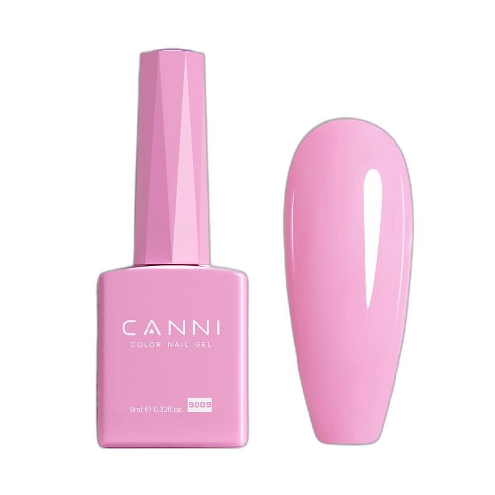 CANNI gel nagellak, semi-permanent, donkerpaars, nagellak, UV-gel, losweken, manicure