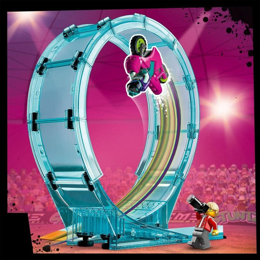 LEGO 60361 City Stuntz Ultieme Stunt Rider Challenge, 3In1 Stunts voor 1 of 2 spelers, met 2 speelgoedmotoren op wielen voor kinderen, Set 2023 Bouwsets Besuche in LEGO-Store