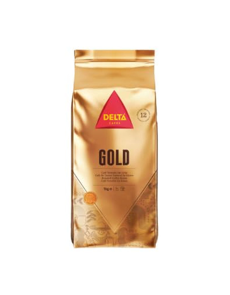 Delta Gold Natuurkoffie - 1 kg Hele Bonen - Premium Arabica en Robusta Blend