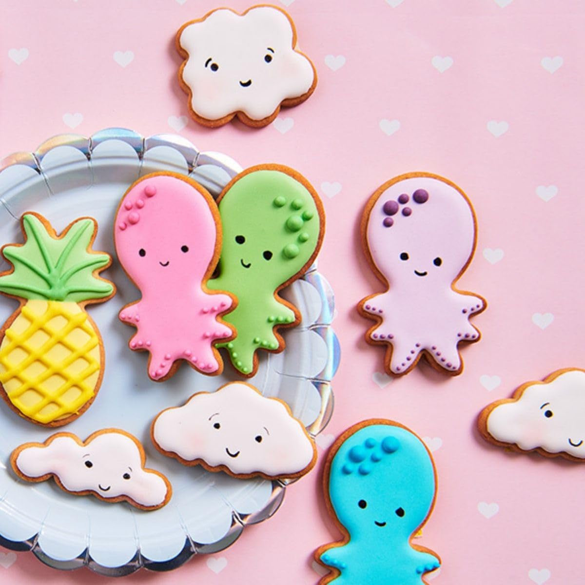 Funcakes Kleurstofpennen, Koningsblauw: Kleurstofpennen, flexibele punt voor dikke en dunne lijnen, eetbare pen voor koekjes, taarten, fondant en meer, ideaal voor personalisatie, Halal gecertificeerd