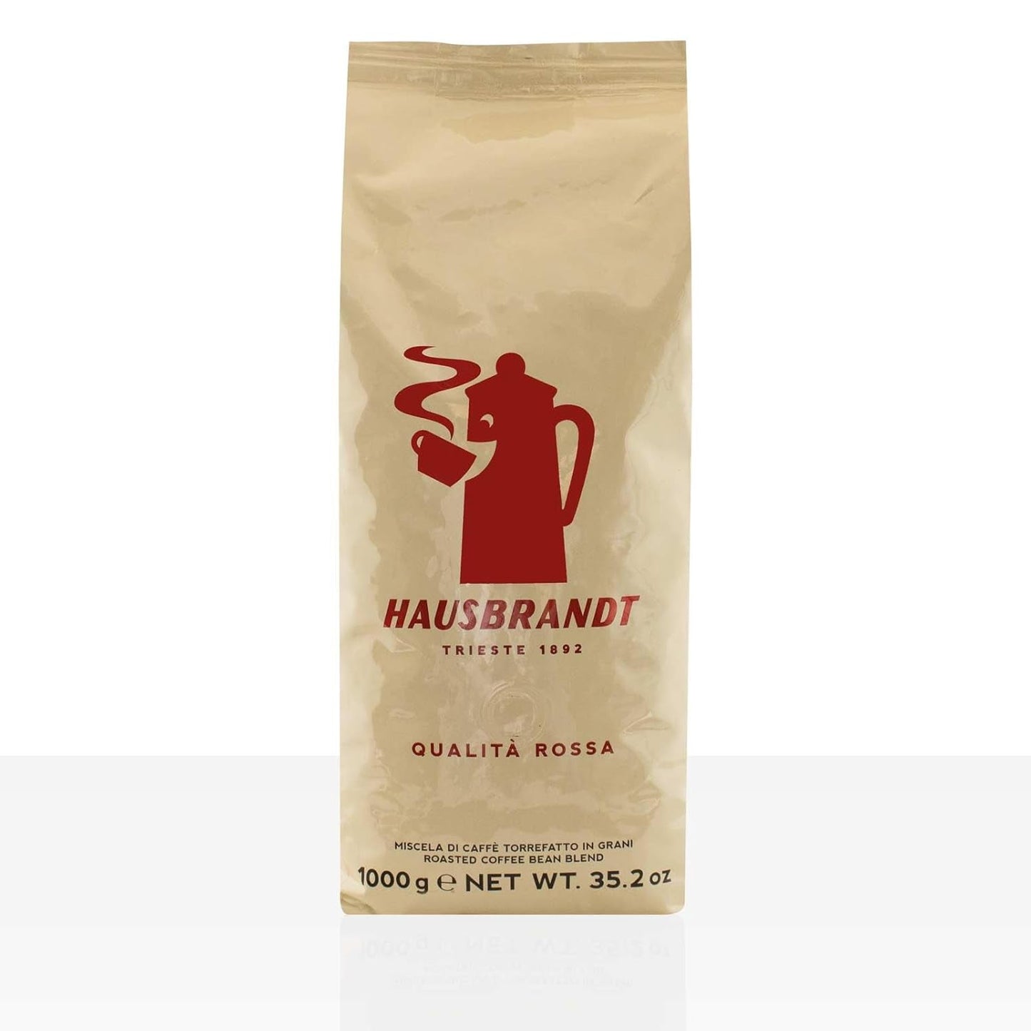HAUSBRANDT Kwaliteit Rood 6 x 1kg Koffie met hele bonen