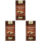 Biologische chocolade gevuld met cappuccino, 100g