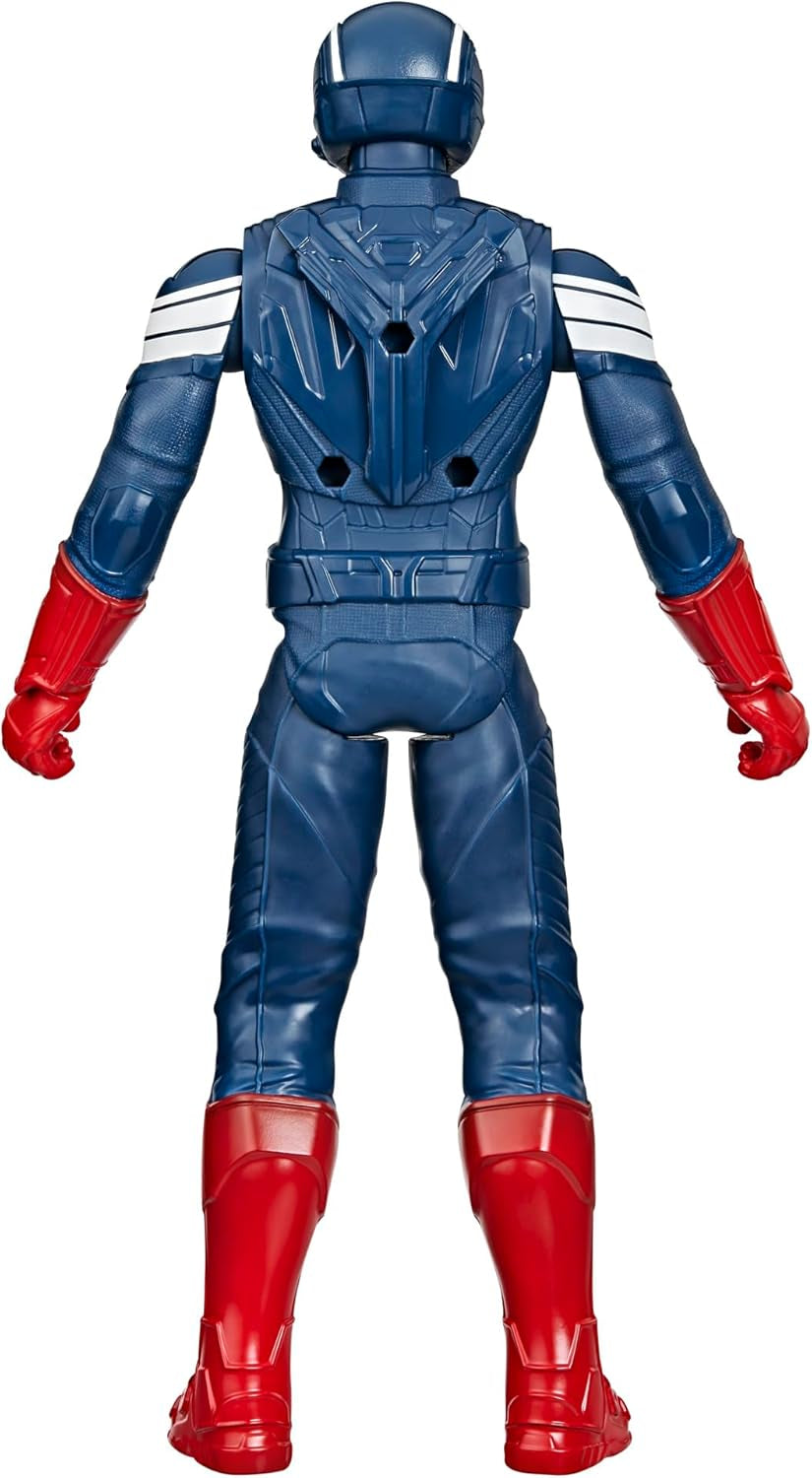 Marvel Studios Captain America Brave New World, Captain America Deluxe actiefiguur, 30 cm actiefiguren Naty Shop