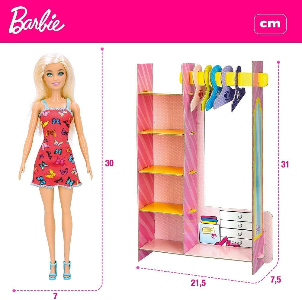 Lisciani 76918 Barbie Fashion Boutique poppenhuizen Naty Shop