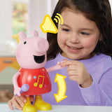 Peppa Pig pop, pratend en zingend, roze, 20 cm