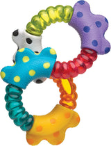 Playgro Rattle Super Shaker - rammelaarbal voor baby's - rammelaarbal - rammelaarbal voor kinderen - rammelaarbal - motoriek - babyspeelgoed - motoriek voor baby's - kleurrijk Bebe Naty Shop Speelgoed Klik en draai rammelaar