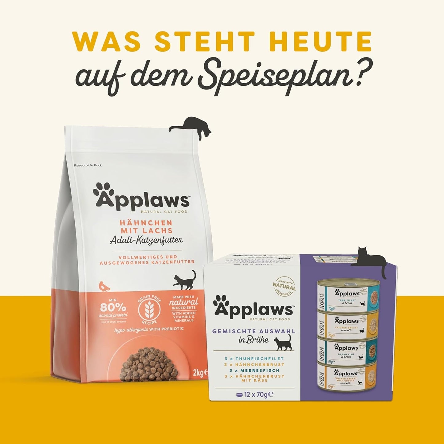 Applaws Romige Kip Graanvrije Snack voor Katten & Kittens 32 Zakjes x 15g